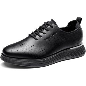 ⚡ Men's Black Max Flex Fashion Dress Sneakers Oxfords Classic Casual Shoes